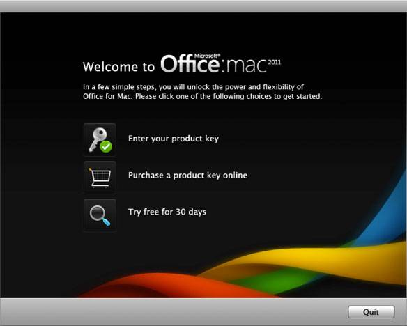microsoft office for mac 2011 download free trial